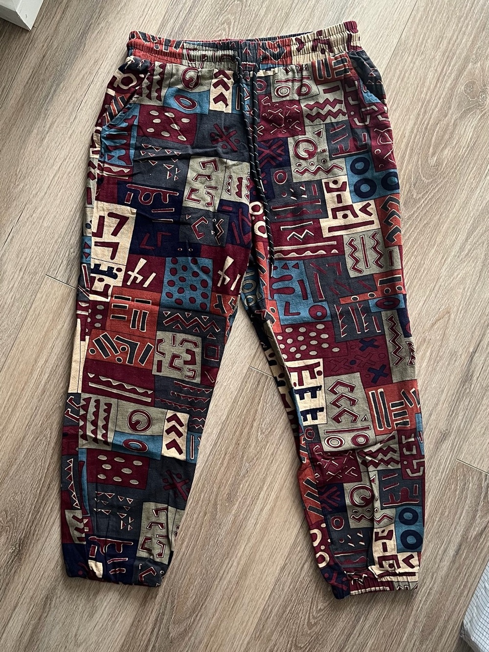 Men’s patchwork sweatpants